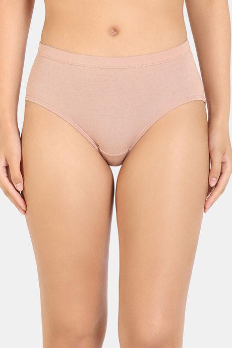 Zivame Medium Rise Full Coverage Hipster Panty (Pack of 2) - Roebuck — image 6